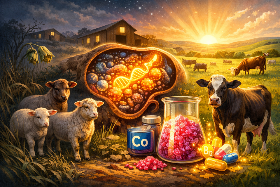 Cobalt Sulphate – The Trace Element That Keeps the Rumen’s Lights On