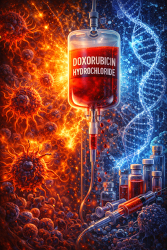 Doxorubicin Hydrochloride – The Red That Fights Back