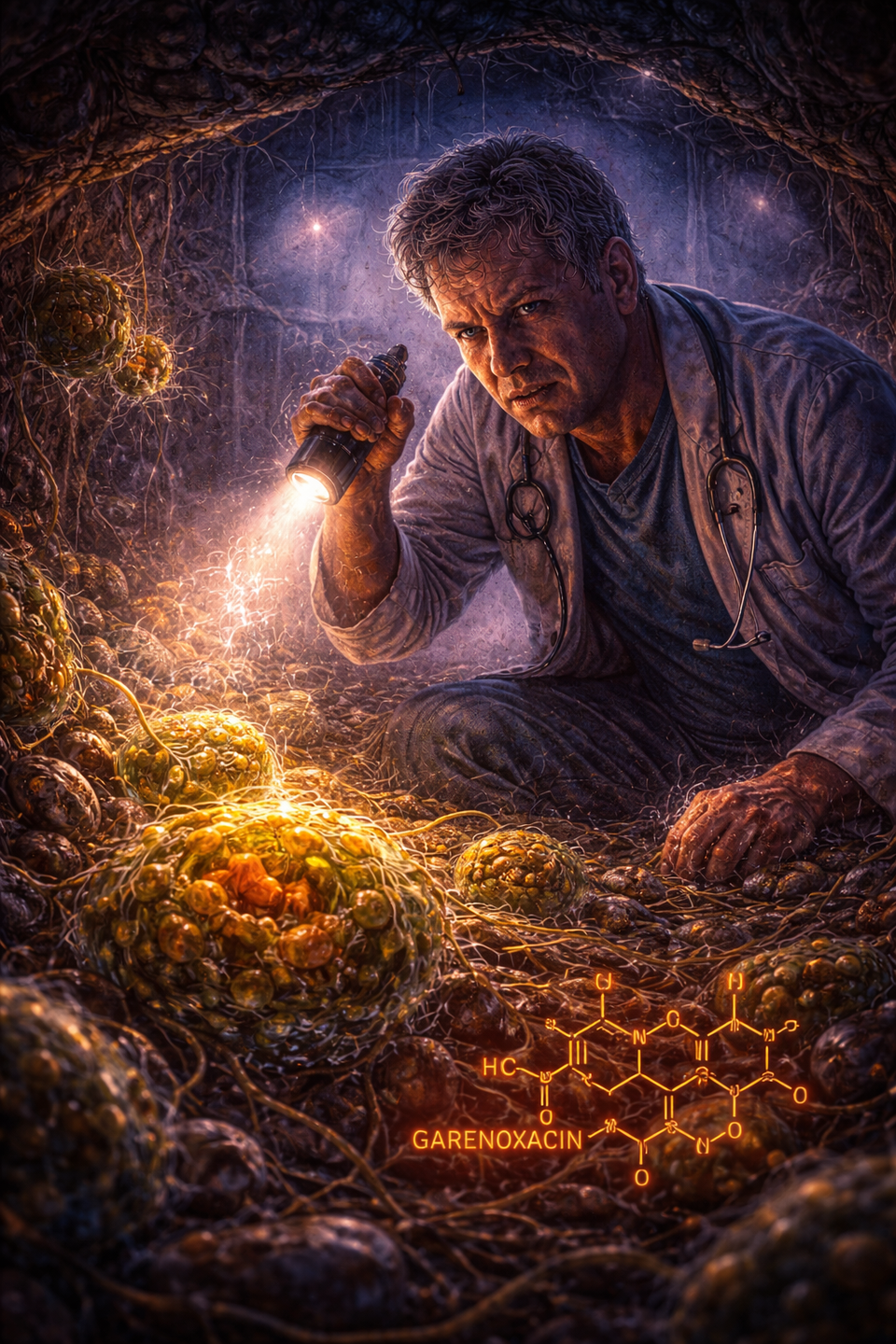 Garenoxacin – The Antibiotic That Hunts in the Dark