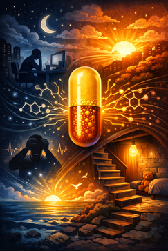 Imipramine Pamoate – The Heavy Capsule That Holds the Light