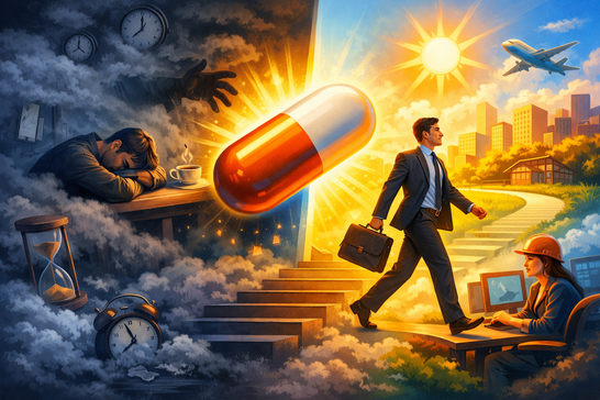 Modafinil – The Morning That Won’t Let Go