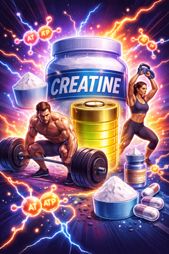 Monohydrate (creatine monohydrate) – The Spare Battery in the Muscle