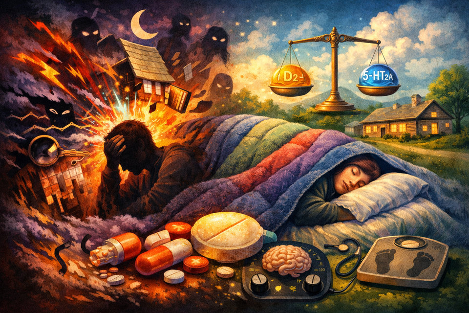 Olanzapine – The Heavy Blanket Over the Racing Mind