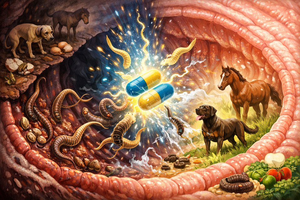 Oxantel Pamoate – The Worm That Can’t Hold On
