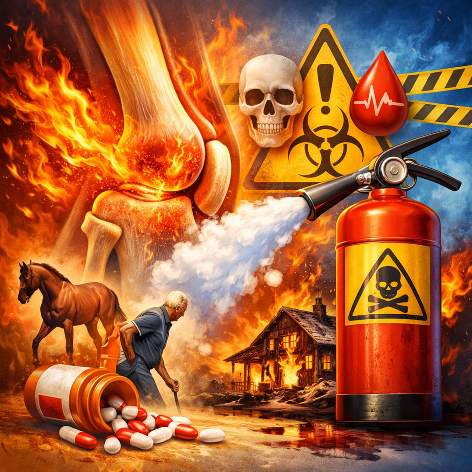 Phenylbutazone – The Fire Extinguisher With a Warning Label