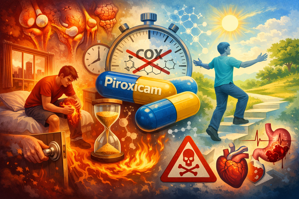 Piroxicam – The Slow-Working Blade That Cuts the Ache
