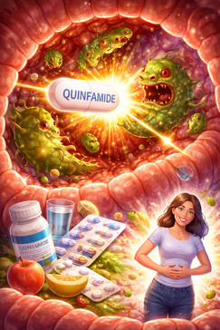 Quinfamide – The Gut’s Quiet Exorcist