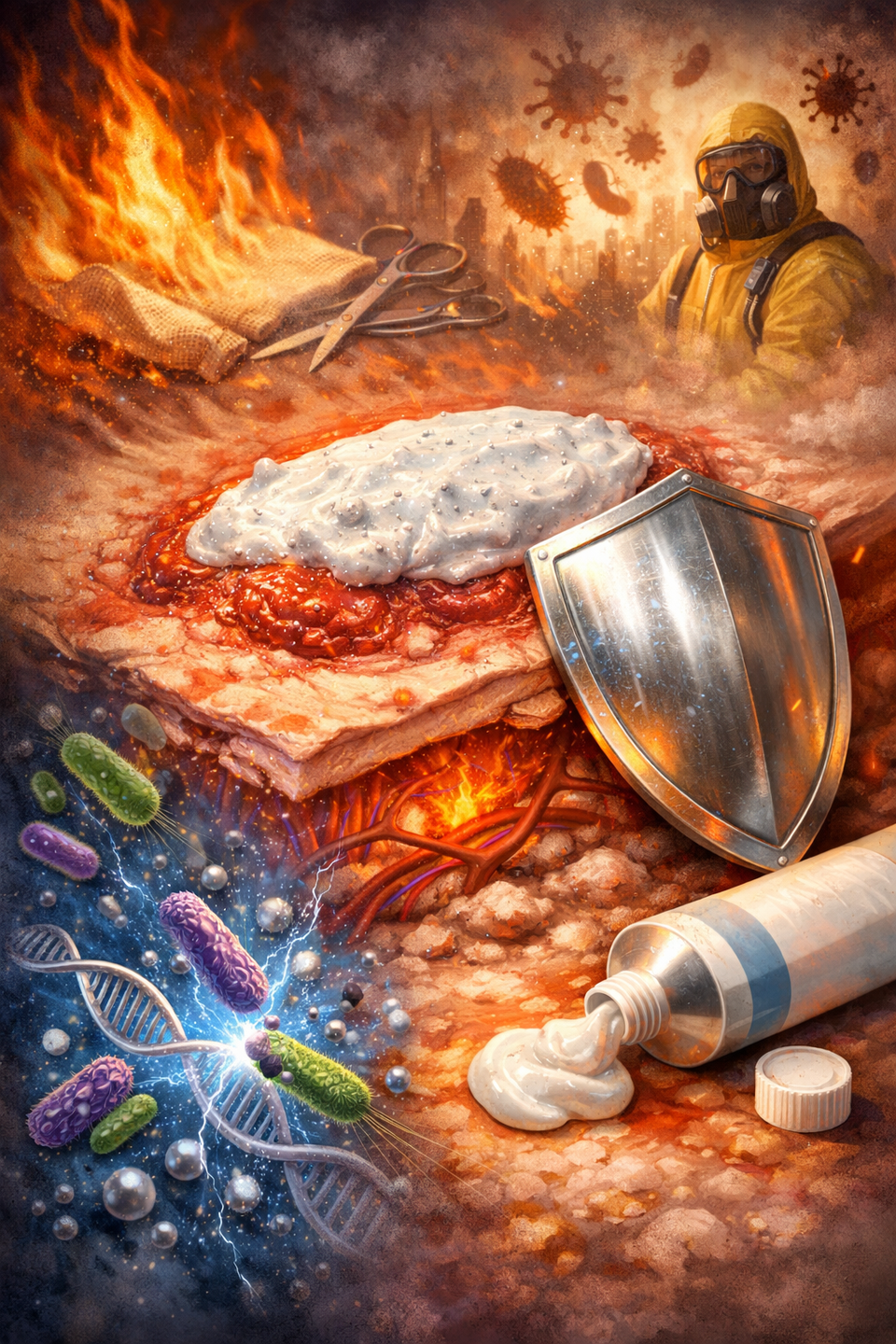 Silver Sulfadiazine – The Quiet Shield Over Raw Skin