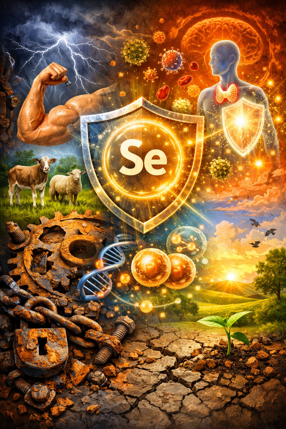 Sodium Selenate – The Trace That Keeps the Body’s Defences From Rusting
