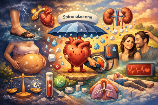 Spironolactone – The Salt Thief That Gives the Heart a Break