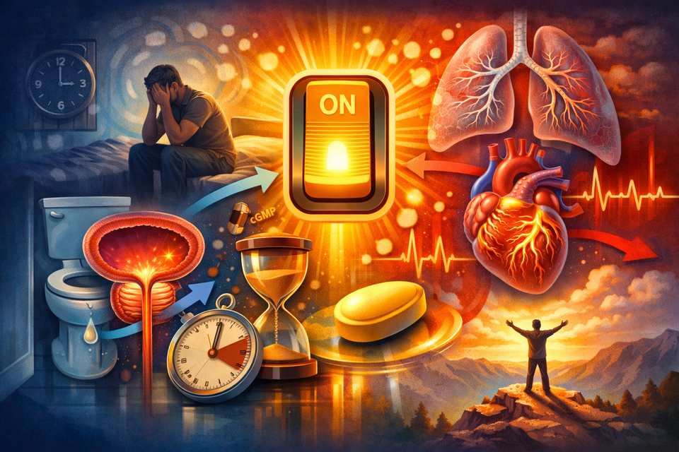 Tadalafil – The Slow-Burning Switch That Stays On