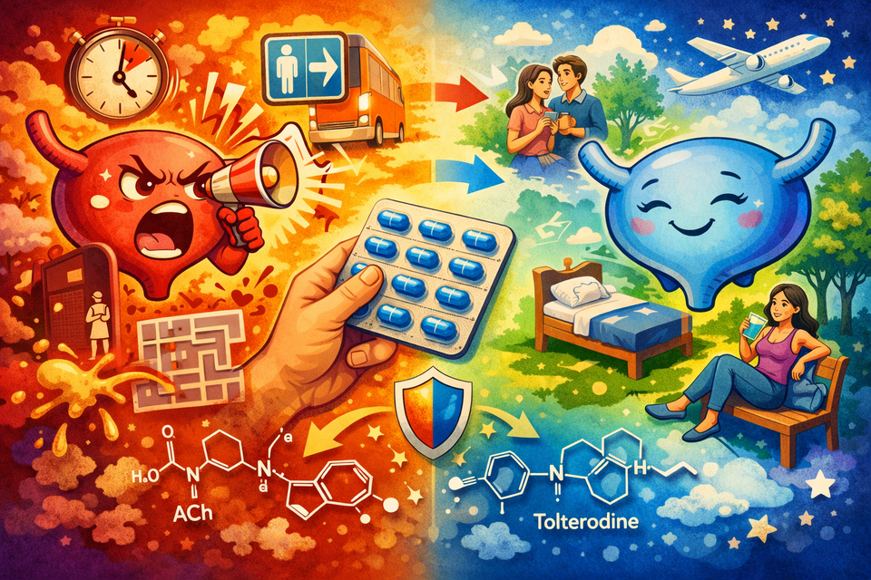 Tolterodine Tartrate – The Bladder That Stops Shouting