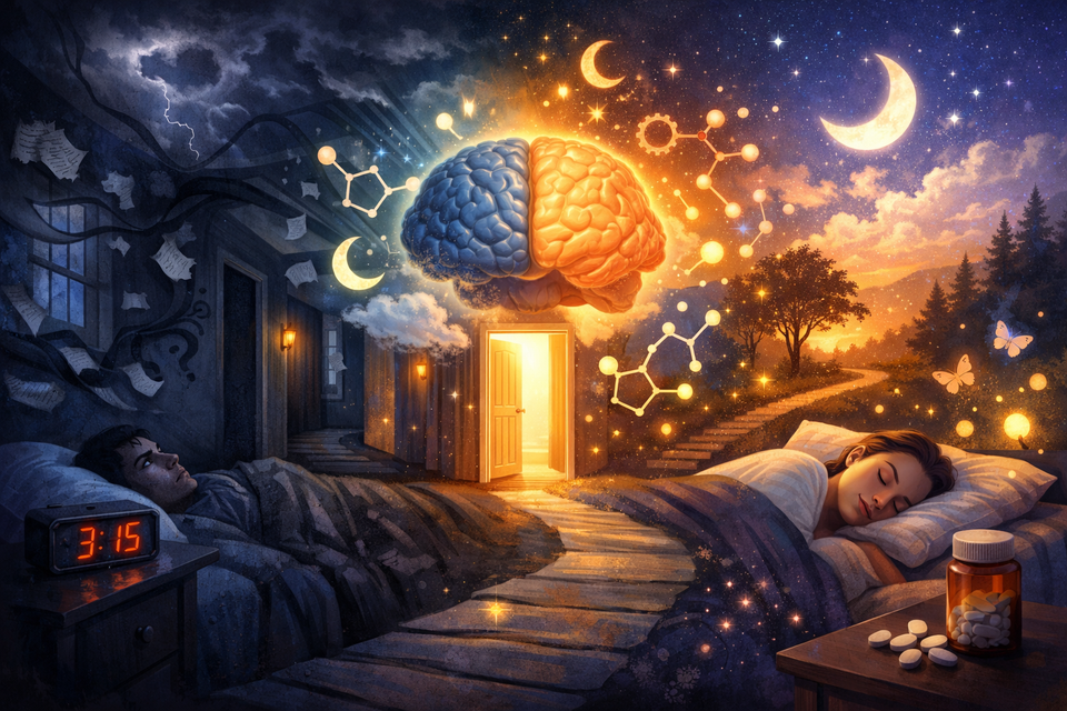 Trazodone HCl – The Night That Finally Softens
