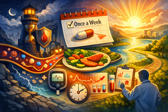 Trelagliptin – The Week-Long Sugar Watch
